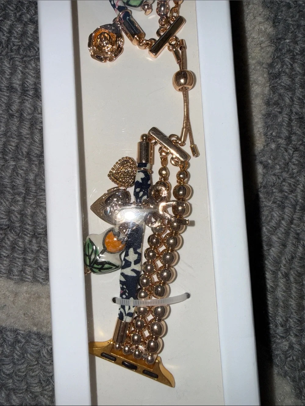 Nordstrom Rack Rose Gold Charm Apple Watch Band 38/40/41mm